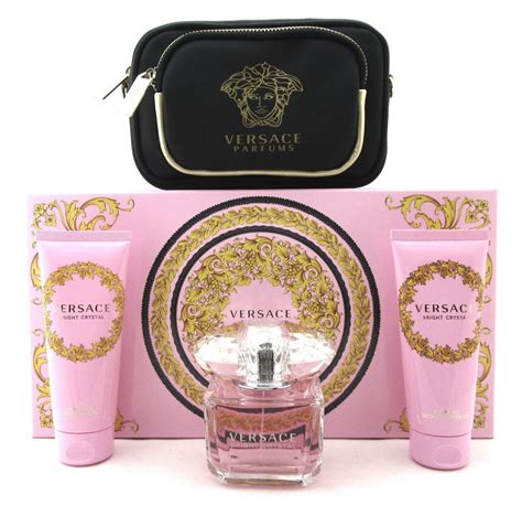 versace bright crystal mini gift set 5 piece set|Versace Versace Miniatures Collection Women 5 Pc Mini Gift Set.